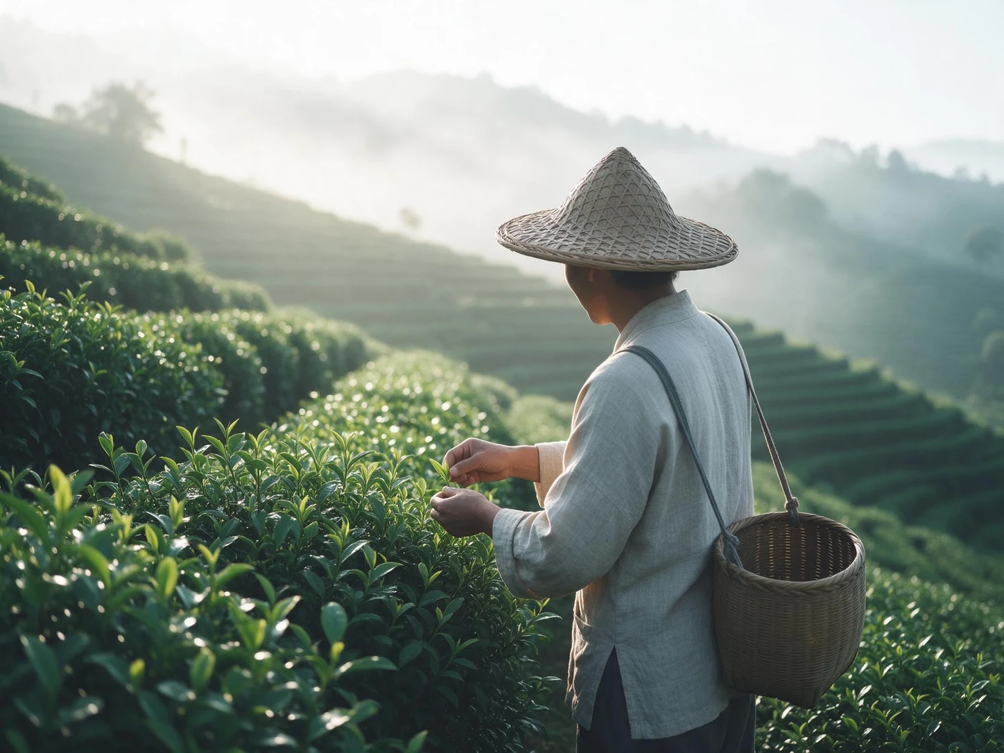 Where it growsHigh-mountain terraces, morning mist and careful hands.
