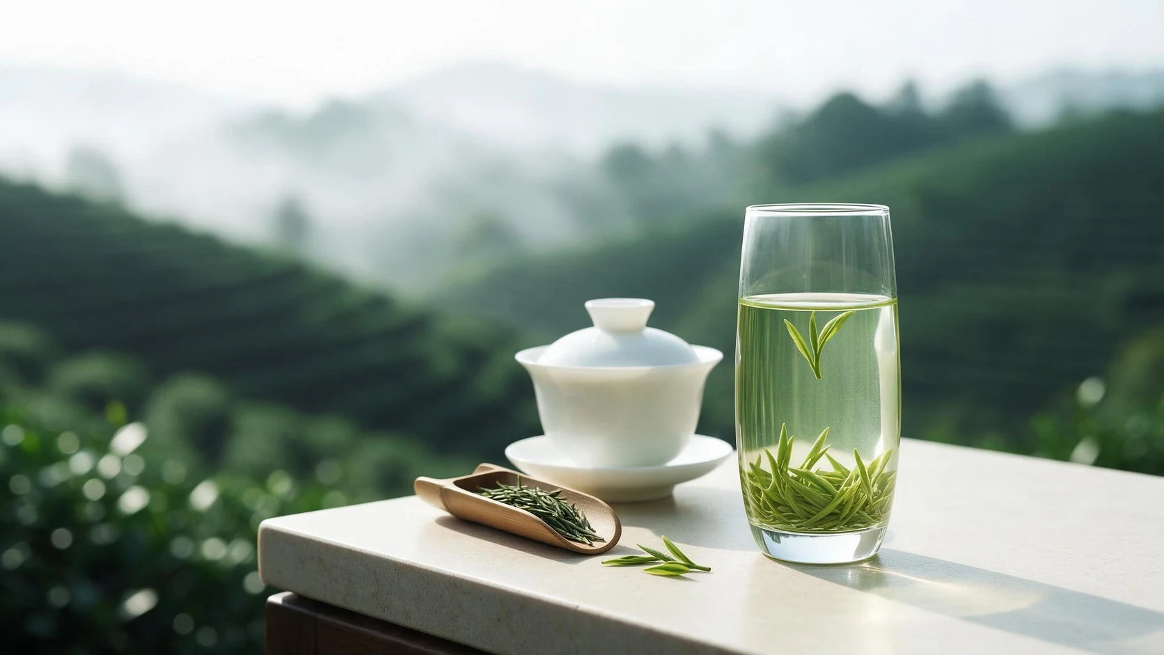 Whole-leaf Chinese tea, sourced leaf to cup