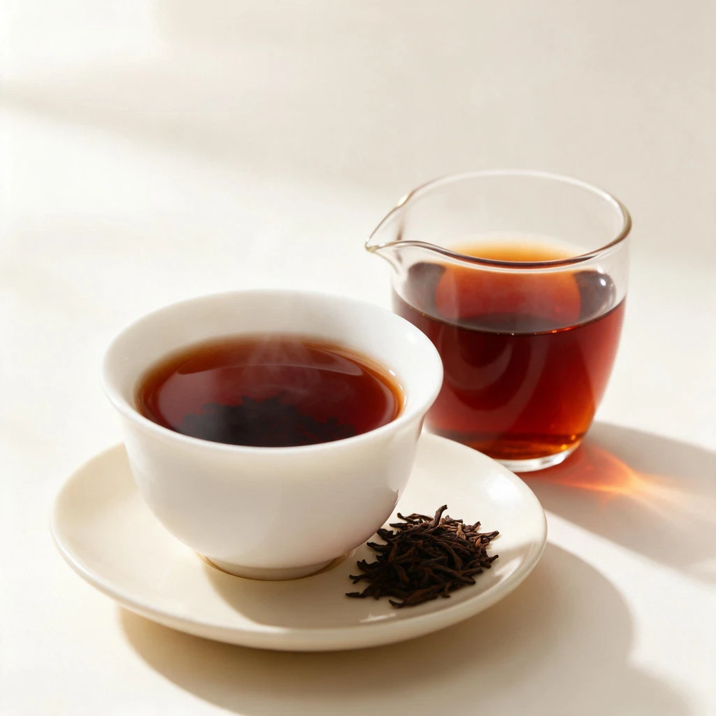 Yunnan Ancient-Tree Ripe Pu-erh Tea Cake (Shu Pu-erh), 357g