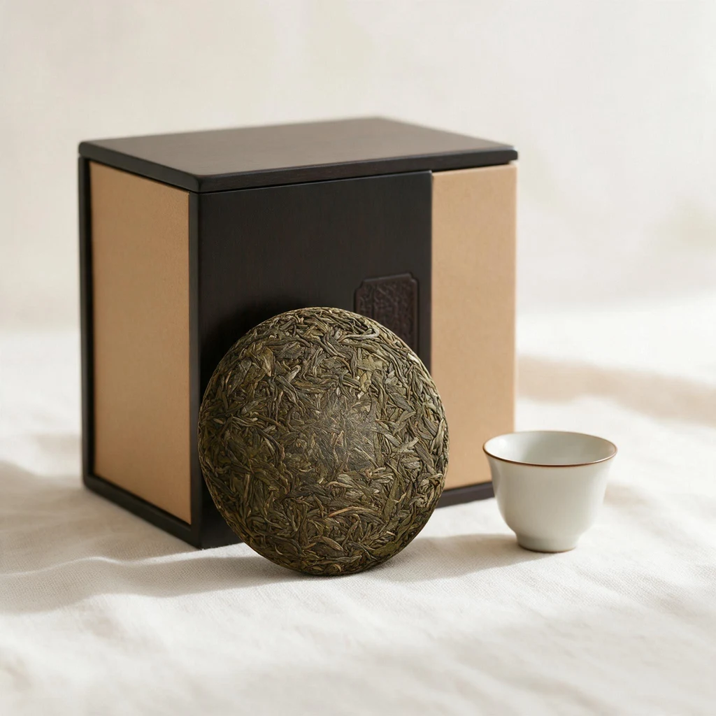 Yunnan Raw Pu-erh Seven-Cake Tong Gift Set (Sheng Pu-erh, Bingdao)