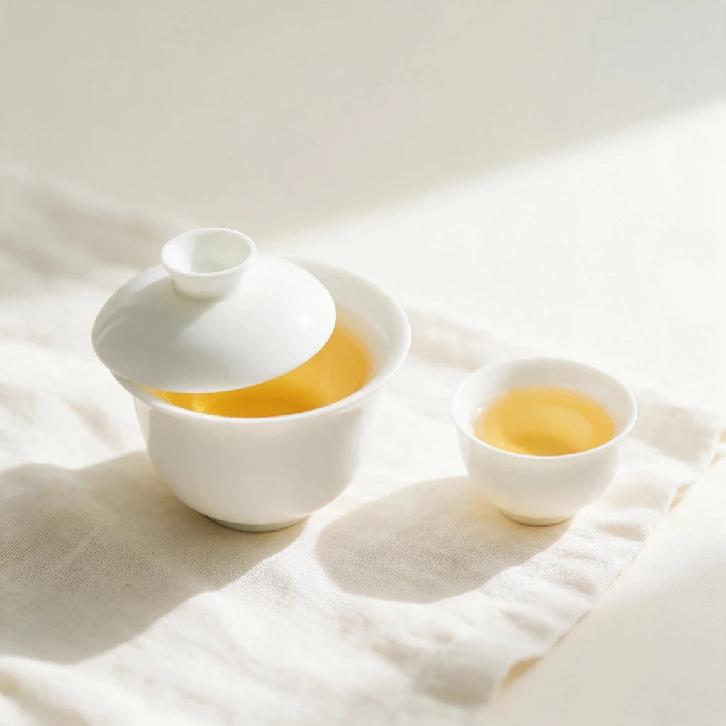 Dehua White Porcelain Gaiwan (Lidded Bowl), 150ml